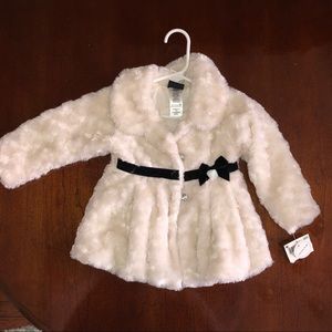 Fur Peplum Jacket